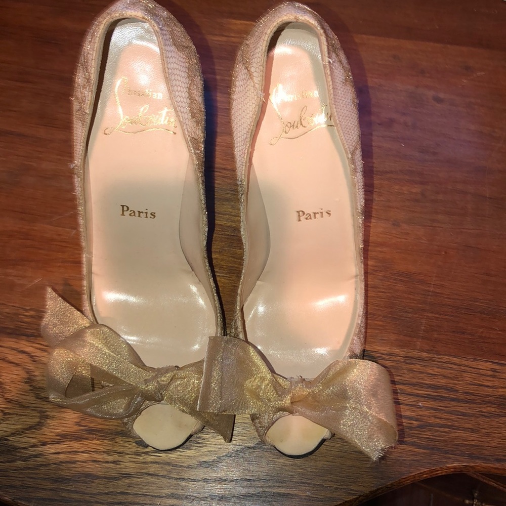 Red bottom high heels